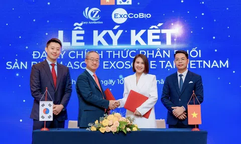 Nâu Spa hợp tác chính thức cùng ExoCoBio Hàn Quốc phân phối ASCE+ Exosome