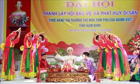 Đánh giá công tác bảo vệ và phát huy giá trị di sản văn hóa phi vật thể Thực hành Tín ngưỡng thờ Mẫu Tam phủ của người Việt