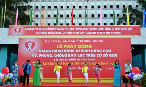 Kiên Giang triển khai Tháng hành động vì bình đẳng giới, phòng chống bạo lực trên cơ sở giới