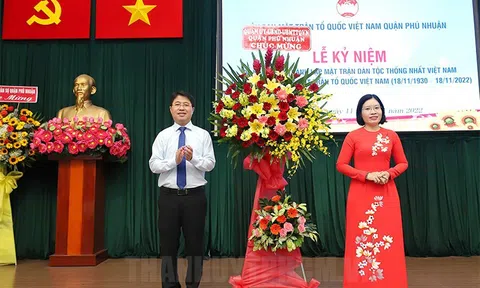 Quận Phú Nhuận: Họp mặt kỷ niệm 92 năm Ngày thành lập Mặt trận Dân tộc thống nhất Việt Nam