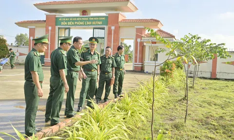 Cục chính trị Bộ đội biên phòng Kiên Giang kiểm tra công tác chuẩn bị tiếp đoàn sĩ quan Campuchia