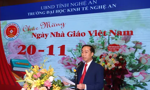 Trường Đại học Kinh tế Nghệ An: Tổ chức lễ kỷ niệm 40 năm ngày Nhà giáo Việt Nam