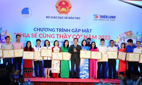 Tri ân 68 thầy giáo, cô giáo có thành tích nổi bật trong cả nước