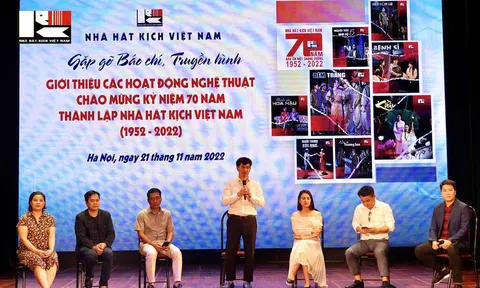 Nhà hát kịch Việt Nam giới thiệu chuỗi chương trình nghệ thuật đặc sắc kỷ niệm 70 năm thành lập