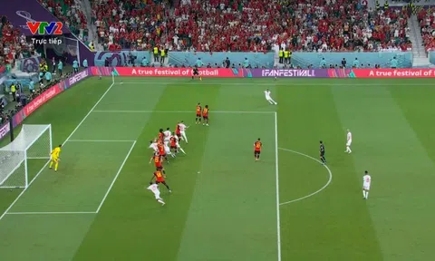 Vòng chung kết WORLD CUP 2022: Maroc thắng Bỉ 2:0 có 4 điểm và tạm thời vươn lên dẫn đầu bảng F