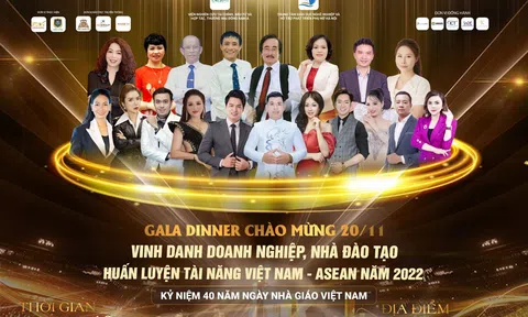 Nhà đào tạo Giang Phượng nhận Vinh Danh “Nhà đào tạo - huấn luyện tài năng Việt Nam - Asean năm 2022"
