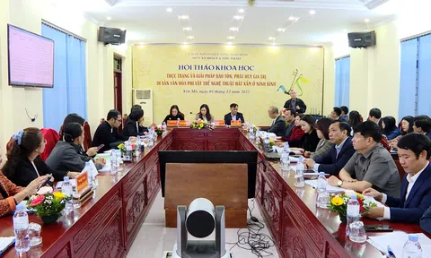 Hội thảo khoa học thực trạng và giải pháp bảo tồn, phát huy nghệ thuật hát Xẩm ở Ninh Bình