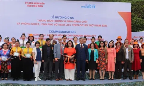 Lễ hưởng ứng vì bình đẳng giới và phòng ngừa, ứng phó với bạo lực trên cơ sở giới năm 2022 tại tỉnh Điện Biên