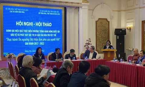 Đánh giá 5 năm phát huy giá trị di sản Thực hành tín ngưỡng thờ Mẫu Tam phủ của người Việt