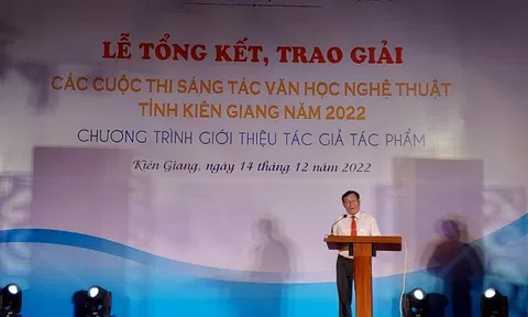 Kiên Giang: Tổng kết, trao giải các Cuộc thi sáng tác văn học nghệ thuật