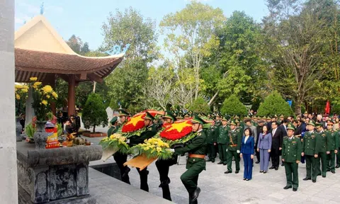 Quảng Ninh: Lễ công bố quyết định và đón nhận Bằng xếp hạng quốc gia Khu di tích lịch sử Pò Hèn