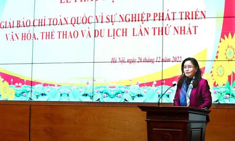 Phát động Giải Báo chí toàn quốc Vì sự nghiệp phát triển văn hóa, thể thao và du lịch lần thứ nhất