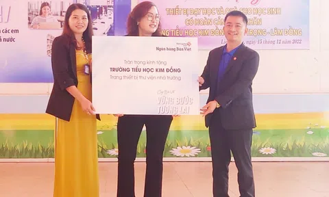 Ngân hàng Bản Việt - Chi nhánh Lâm Đồng đồng hành cùng với sự nghiệp giáo dục