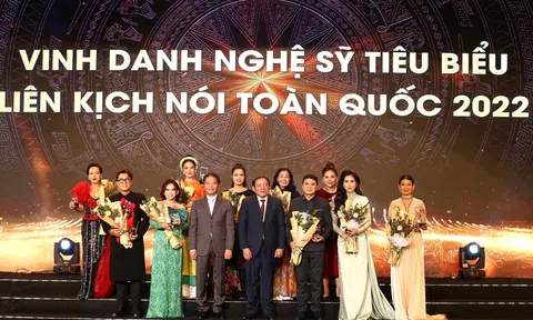 Vinh danh nghệ sĩ tiêu biểu năm 2022: Động lực và trách nhiệm để nghệ sĩ tiếp tục cống hiến