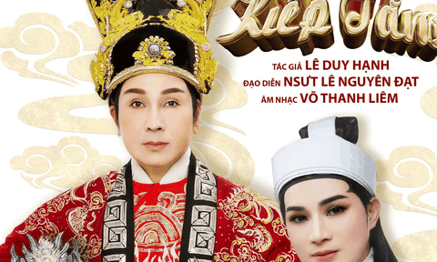 Khán giả khóc cười hai NSUT Vũ Luân, Lê Trung Thảo trong vở "Kiếp Tằm", vở cải lương đặc sắc tại TPHCM