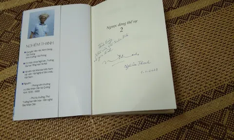 "Ngược dòng thế sự" - Dòng thơ châm biếm, trào lộng của Nghiêm Thanh