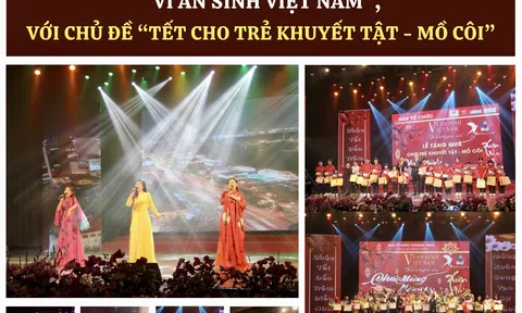 Chương trình giao lưu nghệ thuật "Vì an sinh Việt Nam" với chủ đề "Tết cho trẻ khuyết tật - mồ côi"