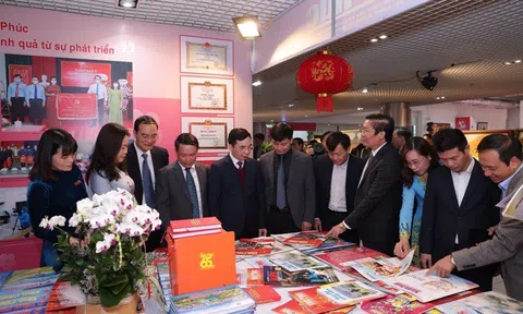 Hội báo Xuân và triển lãm tranh, ảnh nghệ thuật “Vĩnh Phúc - 60 năm hành trình khát vọng”