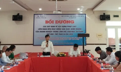 Tiếp tục phổ biến đầy đủ các quy định pháp luật trong lĩnh vực văn hoá, thể thao, du lịch và gia đình