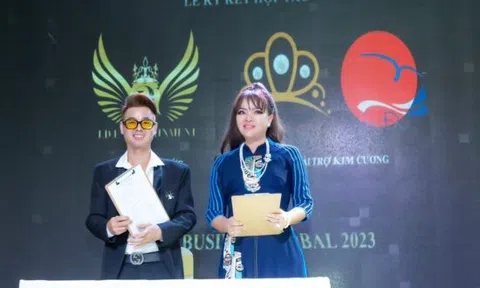 Họp báo thành công Miss Business Global - "Hoa hậu Doanh nhân Toàn cầu 2023"