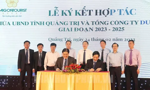 Saigontourist Group ký kết hợp tác phát triển du lịch với tỉnh Quảng Trị giai đoạn 2023 - 2025