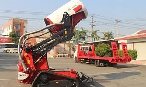 Robot chữa cháy mới được trang bị tại tỉnh Bình Dương: Tiềm năng phát triển công nghệ phòng cháy chữa cháy của Việt Nam