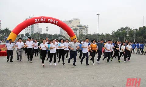 Thanh Hóa: Phát động Toàn dân rèn luyện thân thể theo gương Bác Hồ vĩ đại, Ngày chạy Olympic “Vì sức khỏe toàn dân”