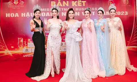 Á hậu Mai Thanh Thủy - Thành viên Hội đồng thẩm định vòng bán kết Hoa hậu Doanh nhân Việt Nam 2023