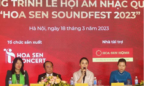 Lễ hội âm nhạc quốc tế ngoài trời “Hoa Sen SoundFest 2023”: Quy tụ nhiều nghệ sĩ nổi tiếng Việt Nam và quốc tế