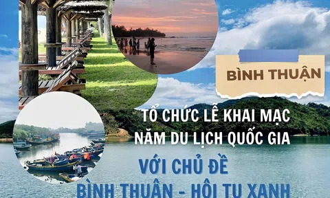 Bình Thuận: Tổ chức Lễ khai mạc Năm Du lịch Quốc Gia 2023 với chủ đề Bình Thuận - Hội tụ xanh
