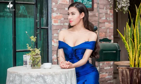 Hoa hậu Trúc Vũ chính thức là đại diện Thương hiệu Áo dài Sắc Việt