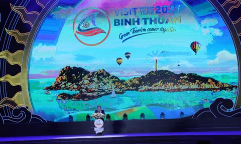 Khai mạc Năm Du lịch quốc gia 2023: “ Bình Thuận - Hội tụ xanh” rực rỡ sắc màu