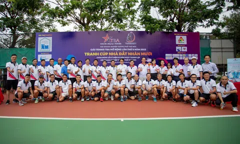 Khai mạc Giải Tennis TBA tranh cúp Nhà đất Nhân Mười mở rộng lần thứ II và những pha bóng đẹp mắt