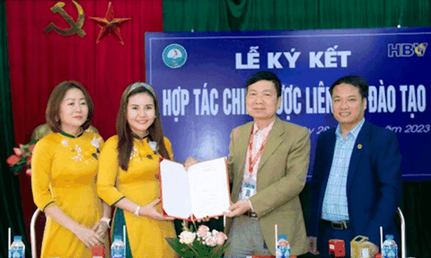 Viện phát triển sức khỏe và sắc đẹp Việt ký kết hợp tác đào tạo nghề làm đẹp cùng trường Trường Cao đẳng công thương Việt Nam