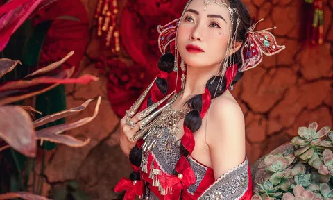 Á hoàng Doanh nhân Đất Việt 2022 Võ Lý Sang khoe nhan sắc đầy ma lực trong tạo hình cổ trang