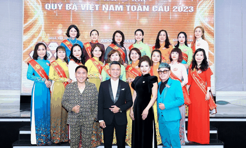 TP. HCM: Họp báo cuộc thi Hoa hậu Quý bà Việt Nam Toàn cầu 2023