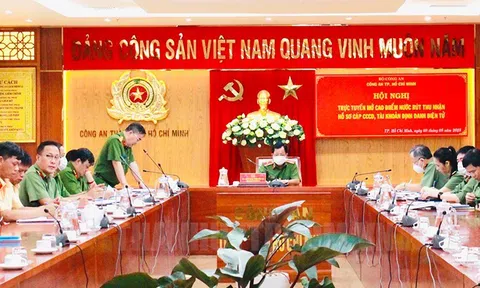 Công an TPHCM mở cao điểm nước rút cấp căn cước công dân, tài khoản định danh điện tử