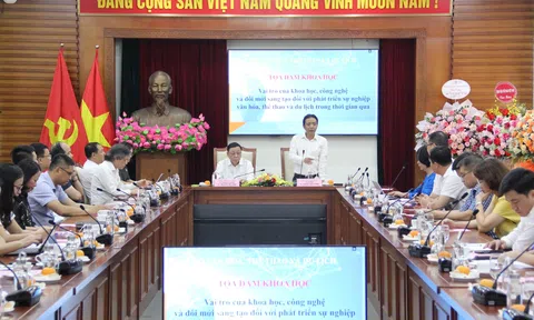 Gắn nghiên cứu khoa học với đổi mới sáng tạo là yêu cầu tất yếu cho công tác quản lý và thực tiễn của ngành VHTTDL