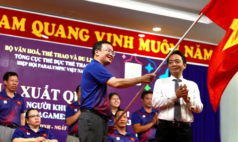 Lễ xuất quân Đoàn thể thao người khuyết tật Việt Nam tham dự ASEAN Para Games 12