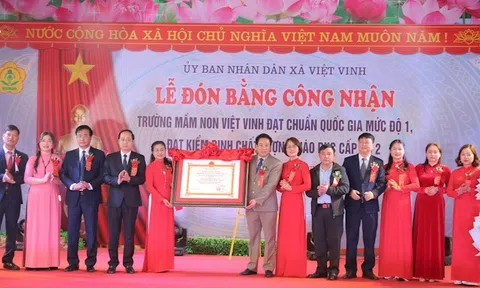 Hà Giang: Bắc Quang xây dựng trường mầm non lấy trẻ làm trung tâm “Chơi mà học, học bằng chơi”