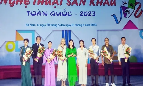 Khai mạc Liên hoan các trích đoạn hay nghệ thuật sân khấu toàn quốc 2023 thu hút được hơn 500 diễn viên từ 33 đơn vị nghệ thuật