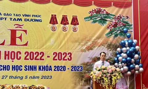 Trường THPT Tam Dương (Vĩnh Phúc) đoạt 150 giải thi học sinh giỏi các môn văn hóa cấp tỉnh