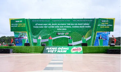 Lễ Khai mạc hè, Ngày Olympic trẻ em và Chương trình bơi an toàn, phòng, chống đuối nước năm 2023