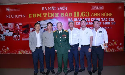 Tập đoàn CIENCO 589 đồng hành cùng chương trình ra mắt cuốn sách Cụm tình báo H63 anh hùng