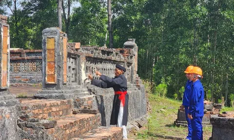 Khởi công dự án bảo tồn tu bổ, phục hồi và tôn tạo di tích lăng mộ Nghi Thiên Chương Hoàng hậu Từ Dụ