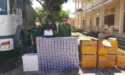 Trạm kiểm soát Biên phòng cảng Bãi Vòng (Phú Quốc): Bắt 1 vụ buôn lậu thuốc lá điếu số lượng lớn