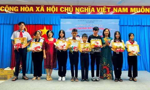 Kiên Giang: Trao giải cuộc thi Đại sứ Văn hóa đọc lần thứ V năm 2023 với chủ đề “Tự hào biển đảo quê em”