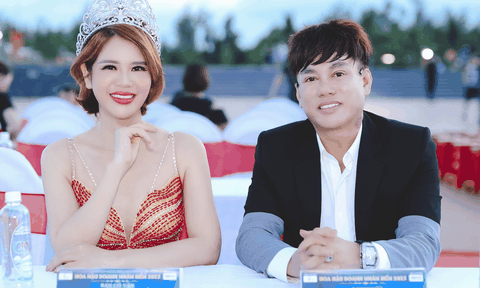 Hoa hậu Lan Lê lần đầu ngồi ghế cố vấn nhan sắc tại Quảng Nam