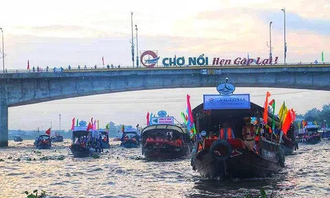 Cần Thơ: Ngày hội Du lịch Văn hóa chợ nổi Cái Răng diễn ra từ ngày 7-7 tại điểm dừng chân Chợ nổi Cái Răng