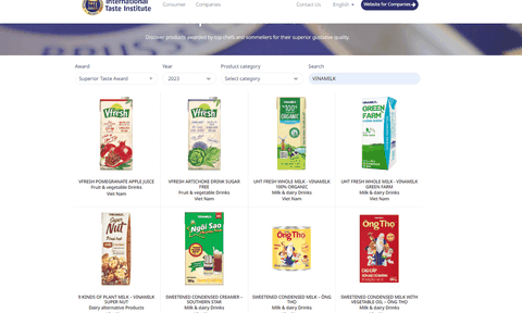 Lần đầu tiên Việt Nam có sản phẩm được gắn 3 sao về vị ngon, điều thuộc thương hiệu sữa mà “nhà nào cũng có”